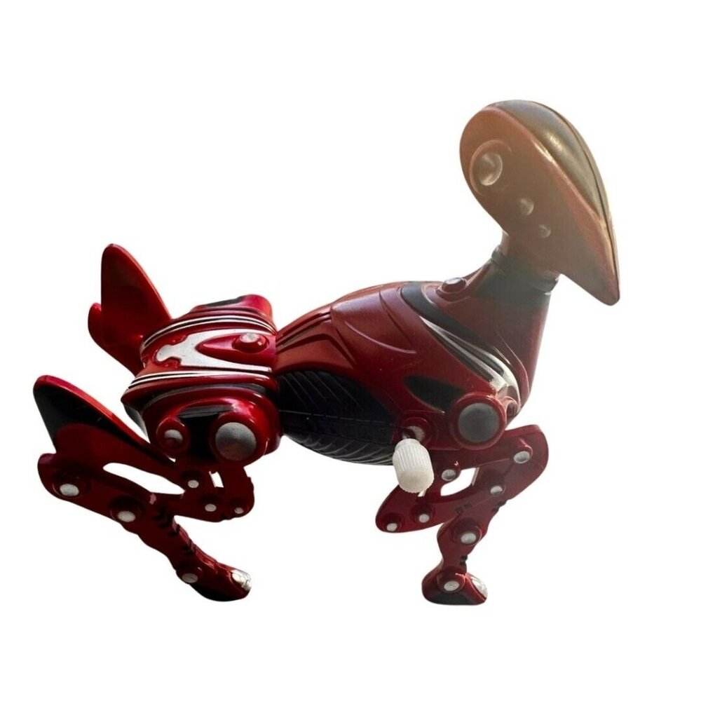 WowWee Mini Robopet - Red & Black Wind-Up Walking Robot - Collectible Toy